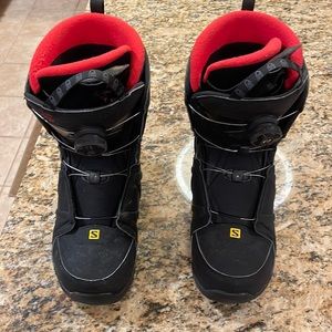 Salomon Faction Boa Snowboard Boots size 8
